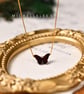Pink Opal Butterfly Necklace With 925 Sterling Silver Chain - Image 5