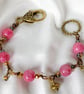 Pink Persian Agate Bracelet