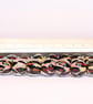 Handmade leopard print patterned lamp work glass beads - Image 2