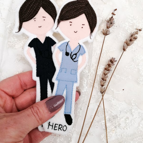 NHS Hero Hanging Decoration Gift