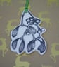 Porcelain mistletoe Christmas decoration - Image 2