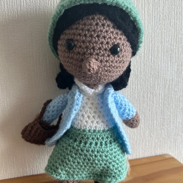 Iconic Inspirational Women Crocheted Dolls Gift Idea for Her - ROSA PARKS