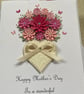 Personalised Handmade Mother's Day Card Gift Boxed Mum Mom Nan Birthday Keepsake - Image 2