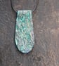 Handcrafted wearable art, boho chic Pendant - Image 1