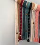 Handmade Boho Macramé & Wood Wall Hanging - Colourful Textile Wall Art - Image 2