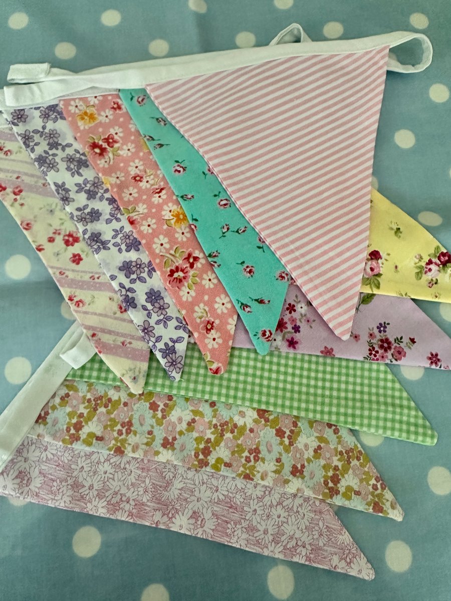 Spring, Summer Bunting, 