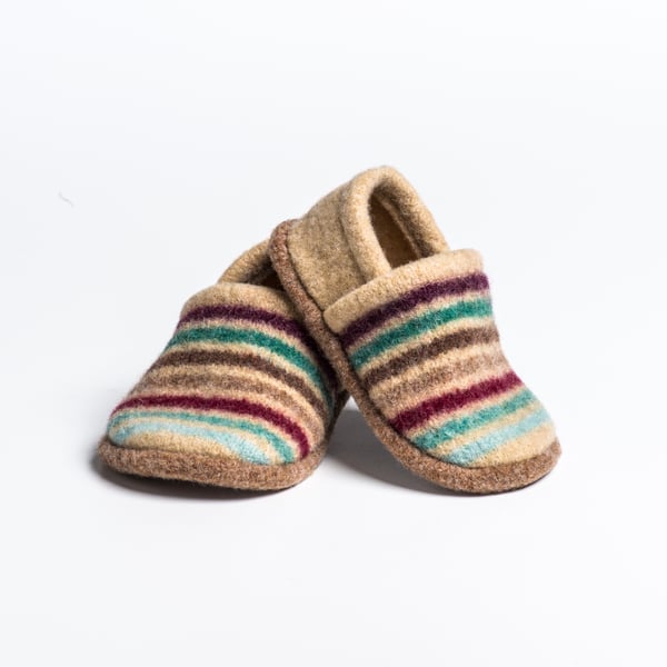 100 % Merino Lambswool Baby Shoes