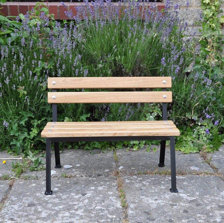 Children's Outdoor Bench, Wooden, Garden, Seating Folksy