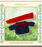 Dark Blue and Red Jumper and Scarf Set for the Pip Squeaks and Cotton Tails - Image 1