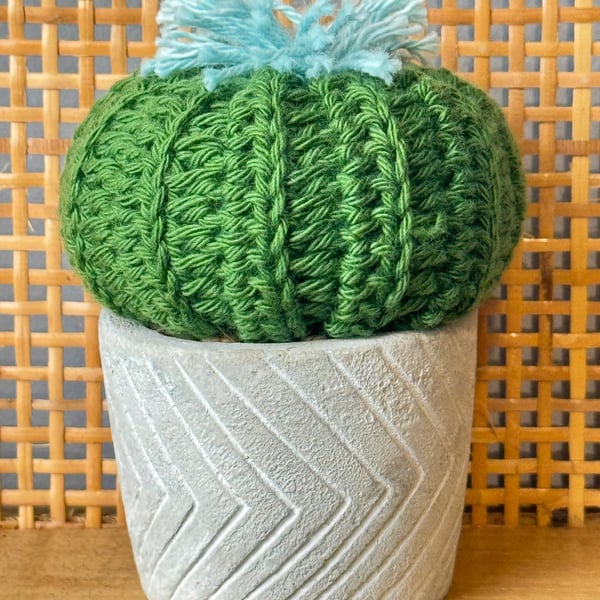 Crochet Handmade Cactus in pot