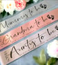 Personalised  - Deluxe Baby Shower Sashes, Custom Satin Ribbon, Keepsake