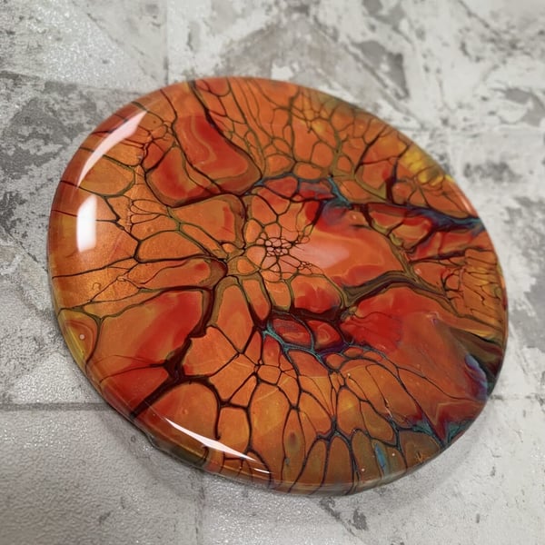 Handcrafted Fluid Art Resin Coasters - made to order