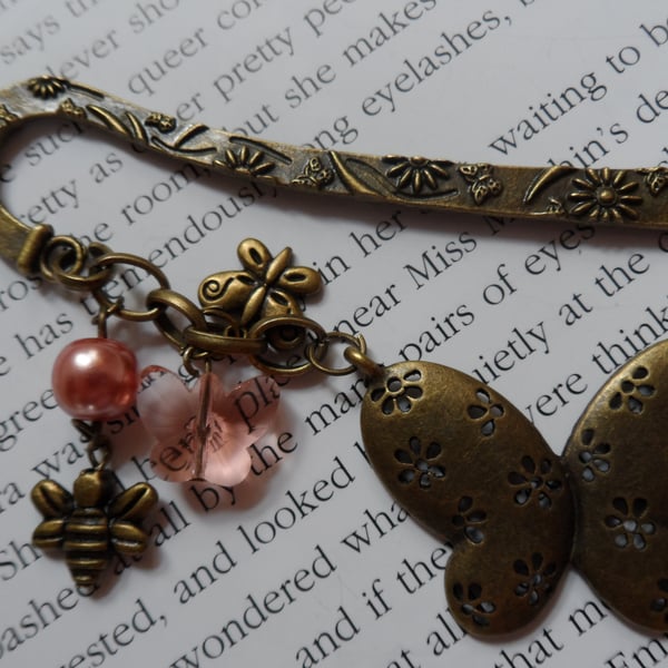Bronze Butterfly Bookmark.