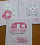 Pack of 3 cards - Pink Retro - Image 10