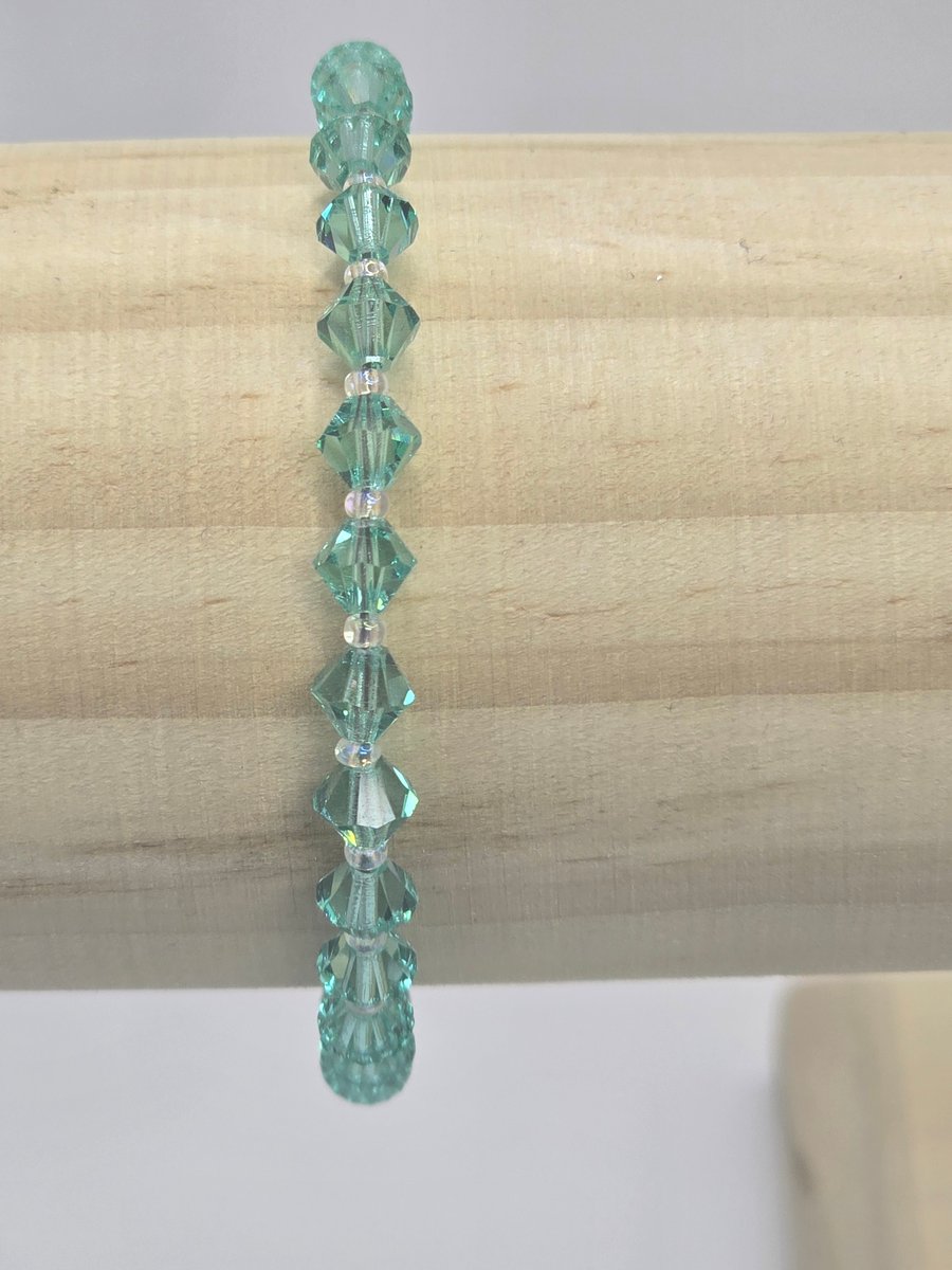 Preciosa Crystal Bracelet - Caribbean Sea