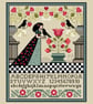 313 - Raven & Roses Cross Stitch Pattern Gothic Victorian Alphabet Sampler (PDF)