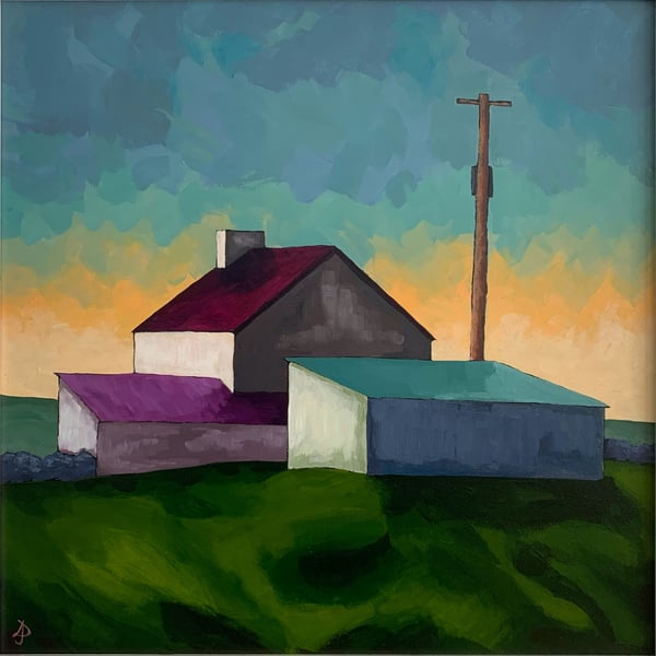 Ettersgill Farms - Original acrylic painting 