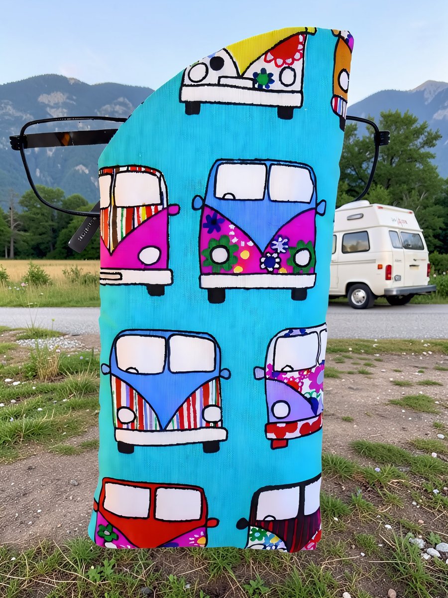 Campervan Glasses Case 