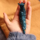 Blue Space Slug - unique gift for animal or space enthusiast