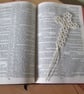 Tatted Cross Bookmark - Image 2