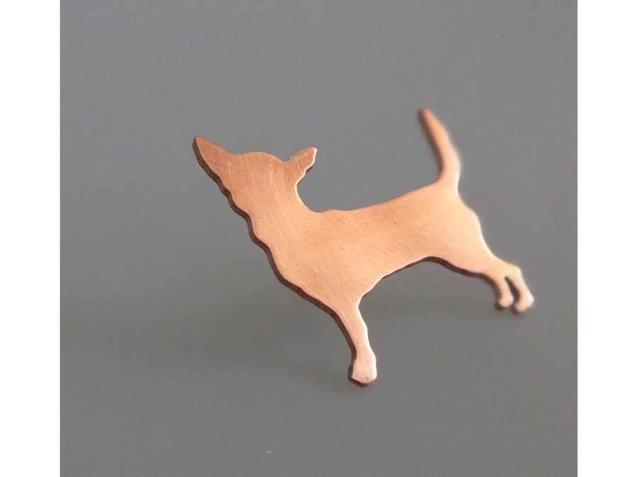 Chihuahua brooch