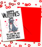 Staffordshire Bull Terrier Valentine’s Card – Love As Big As A Staffy Smile - Image 2