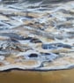 Incoming Tide, Early Morning Sunrise Seascape Original Painting - Image 3