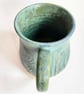 Blue Glazed Mug - Hand Thrown Stoneware Ceramic Mug  - Image 5