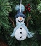 Macrame Snowman