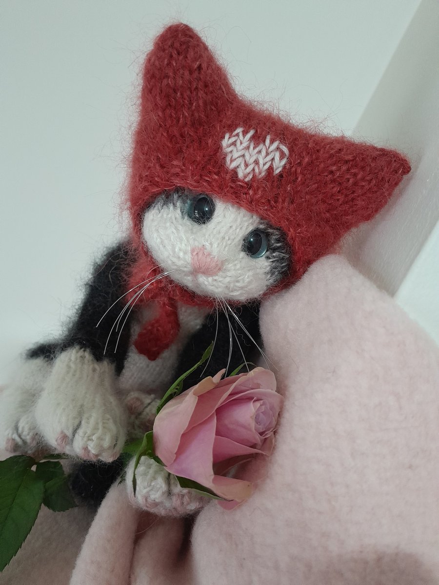 New Little Kitten, Dotpebblesknits Design