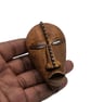 African Dan Mask fridgemagnet, triblal art decoration, and painted wood effect,  - Image 5
