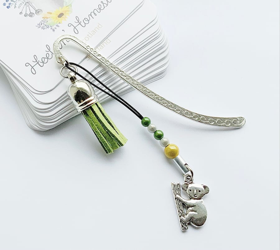 Koala. Koala Bookmark. Metal Bookmark. Bookmark.