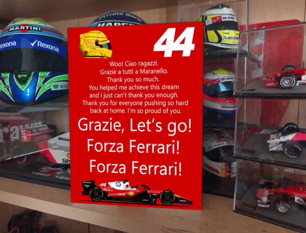 Lewis Hamilton F1 2026 Radio Messages F1 Metal Sign Plaque F1 Gift Wall Decor