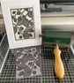 Linocut Print - Blackberries - Berry Print - Original Print - Image 8