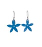 Blue wildflower earrings - Image 2