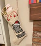 Personalised cat Christmas stocking  - Image 7