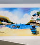 Port Isaac, Cornwall, Greetings Card, Blank inside, A5 - Image 1