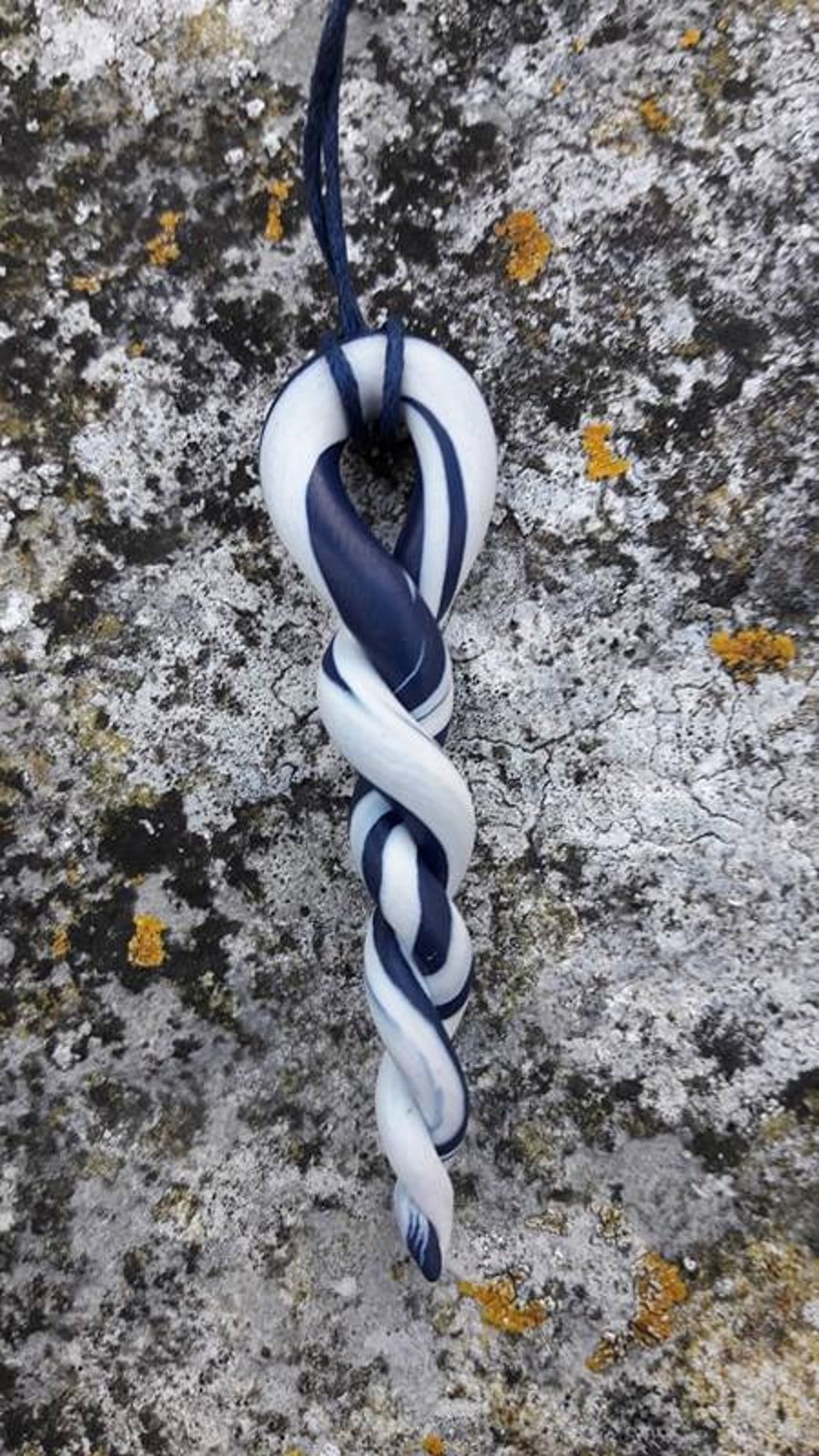 Twisted Icicle Pendant