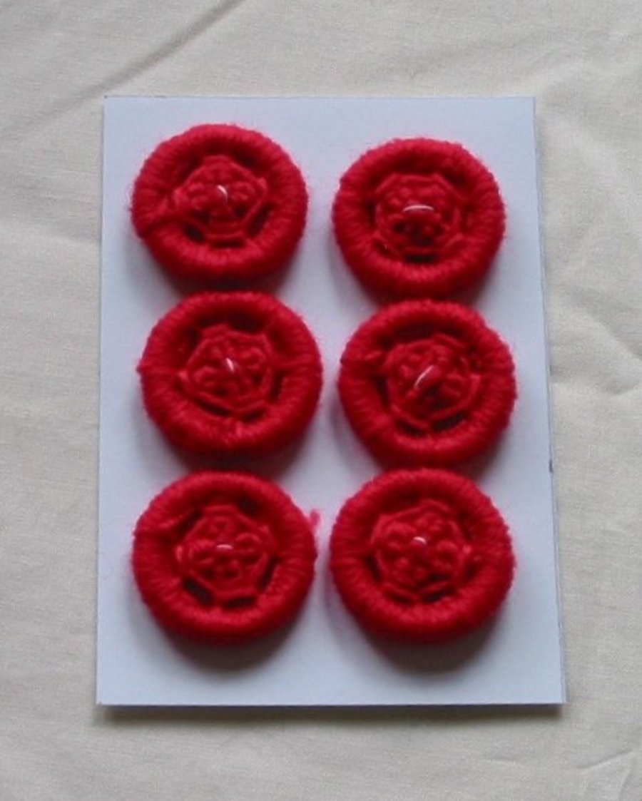 Dorset Rose Buttons