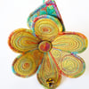 Stitched Silk Flower