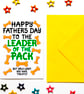 Funny Father’s Day Card From Dog For Dad, Grandad, Uncle,  Pet Dog Themed Card - Image 4