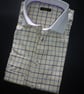 Blue Tattersal check, w hite collar, choice 16" or 17", free shipping - Image 3