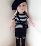 KNITTING PATTERN PDF Black Bag for Doll - Image 4
