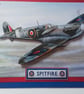 Spitfire. Birthday card. Father's day card. Ref 419
