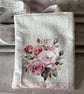 Shoulder Bag - Tea Towel, Roses bag - PB5 0024