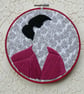 Naido - Twin Peaks Themed Embroidery Hoop - Image 2