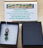 Raw Emerald pendant. May birthstone. Reiki charged - Image 6
