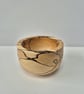 Small spaltic wooden trinket bowl - Image 1