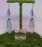 Blue Morpho Fairy Wing Earrings - Image 1