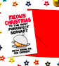 Funny Christmas Card From The Cat, Xmas Card For Cat Owners, Mum, Dad, Parent - Image 3